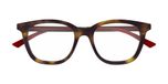 Gucci GG1864O Lunettes de Vue Femme Havane Carrées 50mm