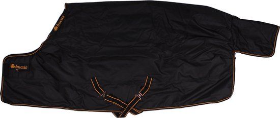 Bucas Irish Turnout Extra 300g Paardendeken - Zwart/Goud - 115
