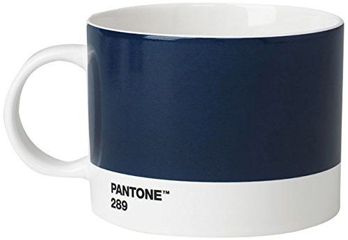 Copenhagen Design mok Pantone 475 ml keramiek donkerblauw - 5711938027919