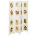 VidaXL Romdivider paneel wit 141,5 x 165 cm mdf