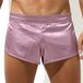 MenSexyWear Short avec Jock SLIT Rose