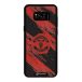 Manchester United Coque de Téléphone 3D Officielle – Design Abstrait Rouge et Noir
