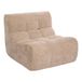 Atmosphera Fauteuil Miroa Beige Tissu 92 x 82 x 68 cm