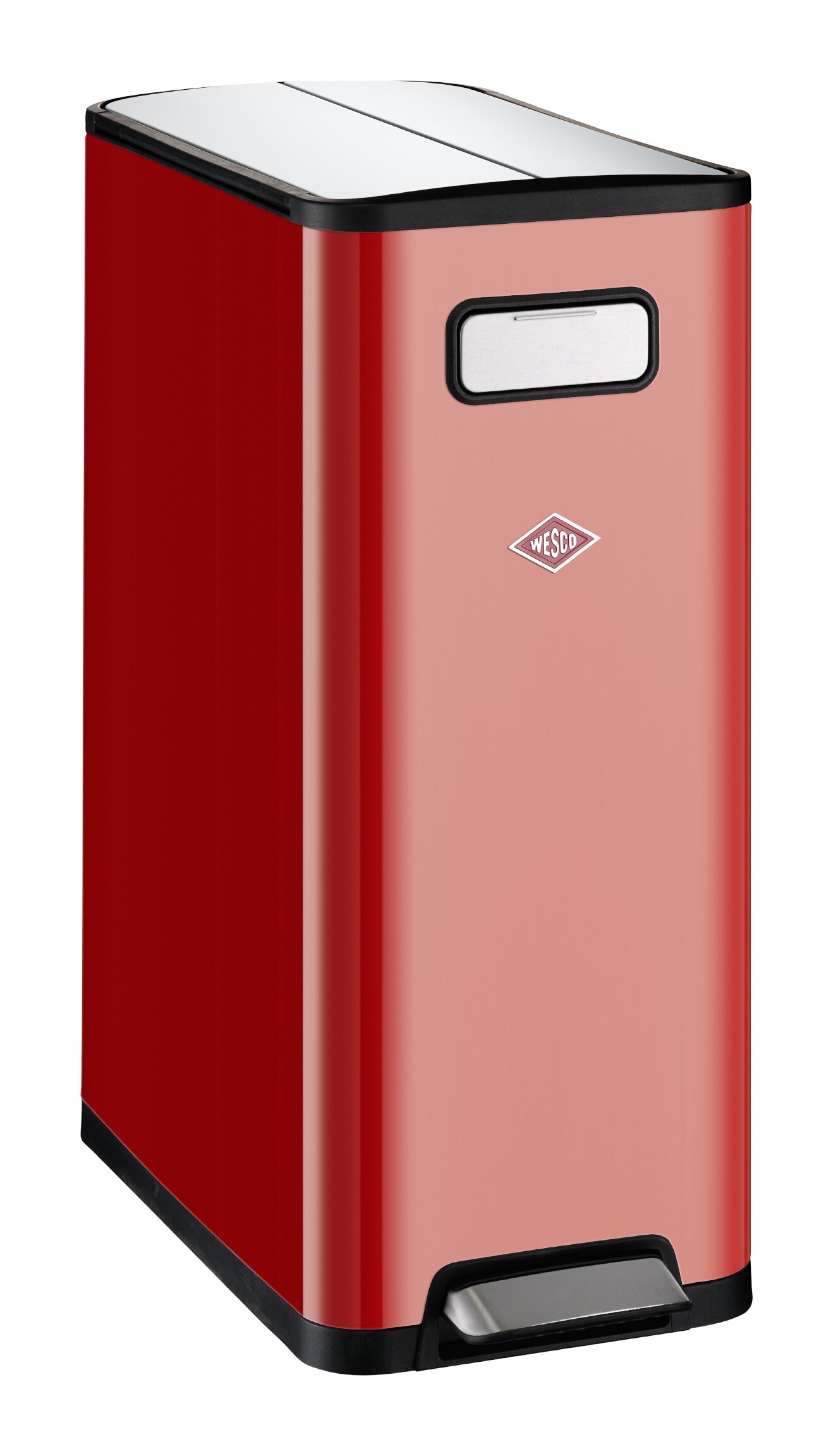 Wesco Master Big Double Prullenbak - Rood