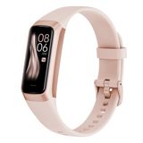 EVY24 Activity Tracker - Roségold Smartwatch with AMOLED Display, Bluetooth 5.0, and Comprehensive Health Tracking