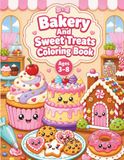 Bakery And Sweet Treats Coloring Book