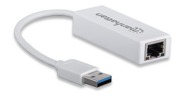 MANHATTAN USB 2.0 Fast Ethernet Adapter, 10/100 Mbps Fast Ethernet, Hi-Speed USB 2.0