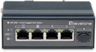 LevelOne IGP-0501 netwerk-switch Gigabit Ethernet (10/100/1000) Power over Ethernet (PoE) Zwart