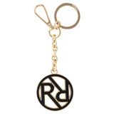 Roeckl Sleutelhanger 'SIGNATURE' goud / zwart