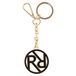 Roeckl Sleutelhanger 'SIGNATURE' goud / zwart