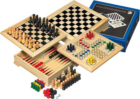 Philos Houten Spellen Verzameling Reisversie - 4014156031043