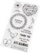 Pebbles Hey Hallo Postzegels, 0, One Size