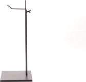HBX Deco HBX Natural Living standaard voor kransen verstelbaar 18x18xh42cm zwart