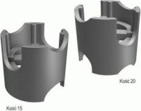 Forbuild - Serie - Coussinet en plastique - 20/25/30/35mm - Polystyrène