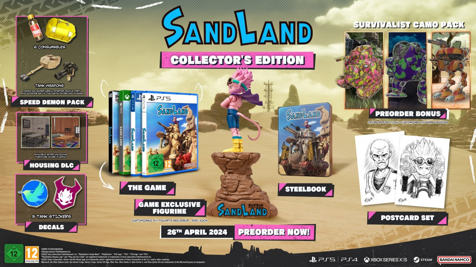 Bandai Namco Sand Land Collector's Edition