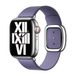 Apple Leather Band Modern Buckle voor de Apple Watch | 38/40/41/42 mm - Maat L - Wisteria