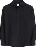 Jack&jones Jjaustin Waffle Shirt Ls Black