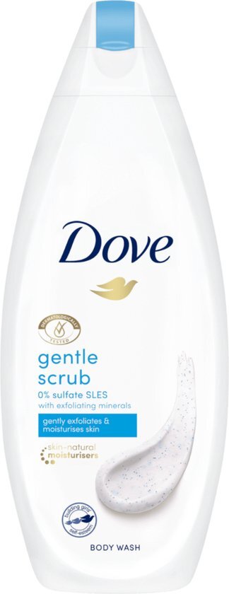 Dove Gentle Scrub Body Wash 250 Ml