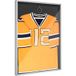 Cadre Box T-frame Cadre Aluminium Pour Maillot Porte Acrylique Doublure Interne Feutre 70 x 90 cm