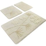 Set mat set (3-delig) beige