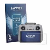 Savvies Screenprotector voor DJI RC 2 2025 - Folie Beschermfolie transparant 6 Stuks