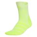 adidas uniseks-volwassene RUNxADIZERO Sock 1PP, white/solar yellow/solar yellow, 34-36
