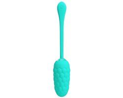Pretty Love Marina Vibrerend Eitje met Nopjes - Turquoise