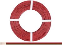 Donau Elektronik 225-080-25 Draad 2 x 0.25 mm² Rood-bruin 25 m