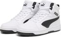 PUMA Rebound v6 Unisex Sneakers - Wit/Zwart