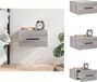 vidaXL Armoire murale 35x35x20 cm gris chêne sonoma