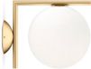 Flos IC Lights Plafond/Wandlamp Geborsteld Messing