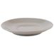 APS 16015 cappuccino schotel in grijs Ø 15,5 cm, hoogte 2,5 cm
