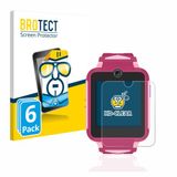 BROTECT - Screenprotector pour TCL Movetime Family Watch MT42X - Film protecteur transparent 6 Pièces