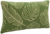 vidaXL - 1-Delig - Rugkussen - PUTTEN - 100% - Polyester - Blad - Design