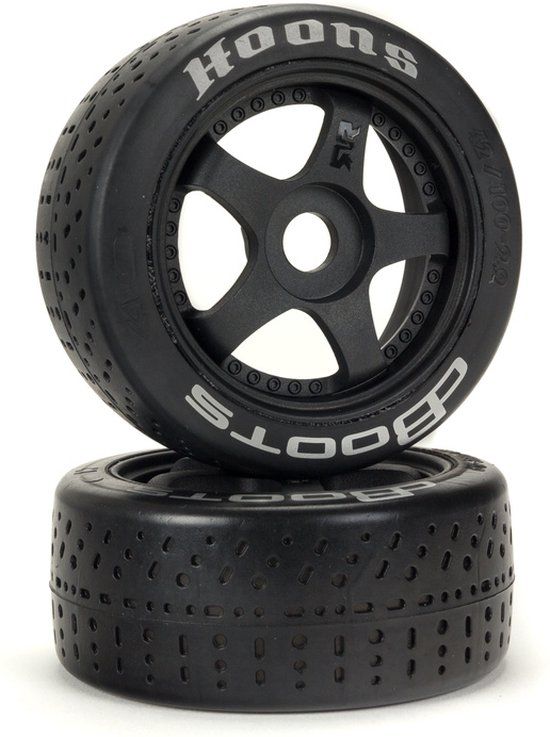 DBoots Hoons 42/100 2.9 Silver Belted 5-Spoke - Zwart - Metaal - 1 kg - Horizon