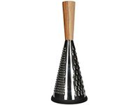 Gourmet Cheese Creative Tops Grote conische kaasrasp in vintage-stijl met houten handvat, 13 x 13 x 33 cm (5 x 5 x 13 inch)