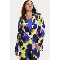 YOEK regular blazer paars