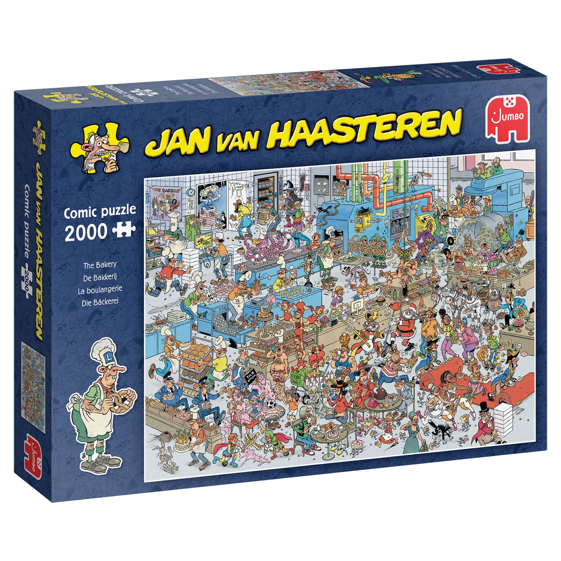 Jumbo Jan van Haasteren - De Bakkerij (2000 stukjes) Jigsaw Puzzle