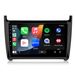 VW Polo 6R 6C (2008-2020) 9-inch Carplay Android 15 autoradio met GPS, Wi-Fi, Bluetooth, DAB+, stuurwielbediening, USB, DSP, 4GB RAM en 64GB opslag