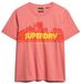Superdry T-shirt d'extérieur rayé coupe décontractée Femme T-shirts