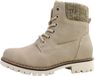 Tom Tailor Chaussures enfant Fille Bottines à lacets Beige Loisir