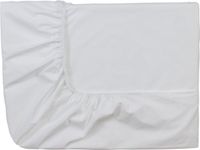 Essix - Star Line - Effen katoenen hoeslaken 140 x 190 cm Wit
