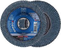 PFERD TOOLS 67689063 PFR 125-L Z 40 SGP CURVE STEELOX/X-LOCK Lamellenschijf Diameter 125 mm Boordiameter 22.23 mm