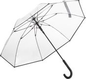 Fare Paraplu - Ø 105 cm - Automatisch openend - Winddicht - Zwart/Transparant
