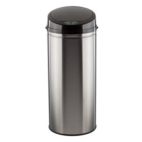 Echtwerk EW-AE-0230 Afvalemmer - 42L - RVS - Infraroodsensor - Inox Geborsteld - Zilver