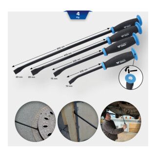 Brilliant Tools Breekijzerset, 4-dlg