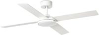 Faro Barcelona 34265 Saint L LED plafondventilator met verlichting mat wit 132 cm