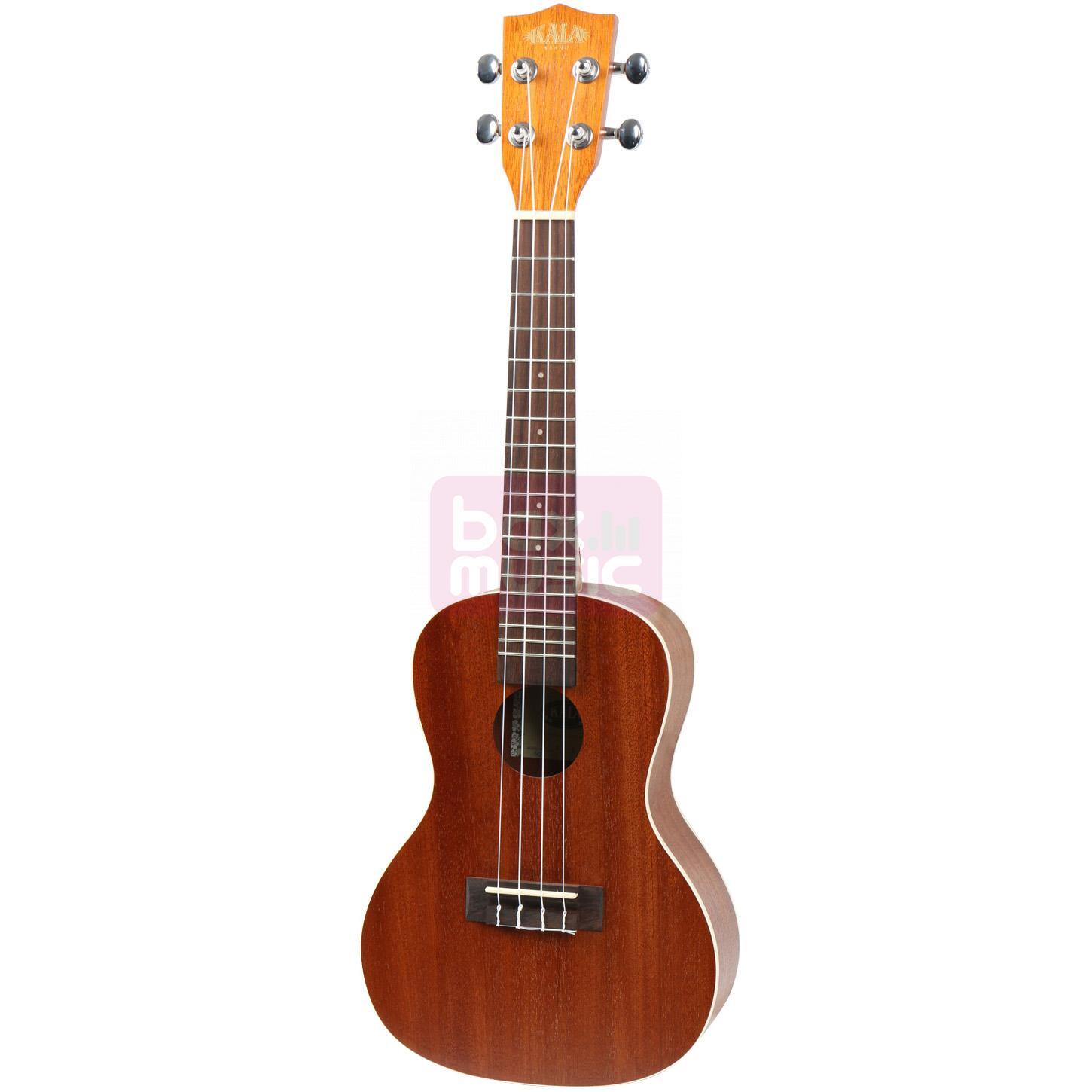 KALA KA-C Satin Mahogany Concert Ukulele met tas