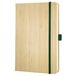 Sigel Notitieboek A5 Conceptum Bamboo Hardcover Lijn 194 Pagina's 100 Grams