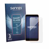 Savvies 3 Stuks Screenprotector - Geschikt voor Ulefone Note 22 - Beschermfolie Glas Transparant